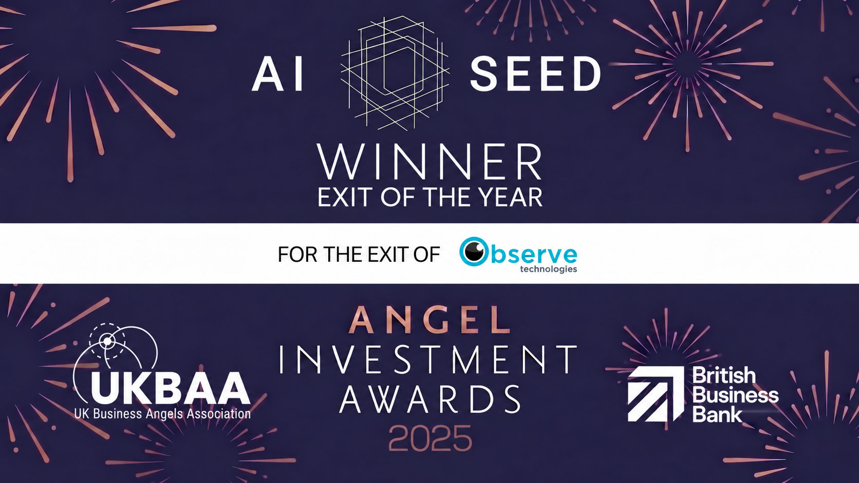 AI Seed Wins “Exit of the Year” a Second Time at 2025 UKBAA Awards